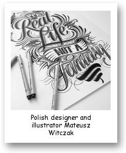 Polish designer and illustrator Mateusz Witczak