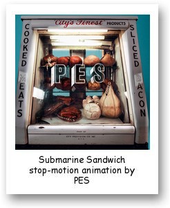 Submarine Sandwich stop-motion animation by PES