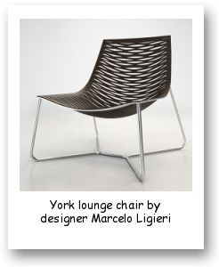 York lounge chair by designer Marcelo Ligieri
