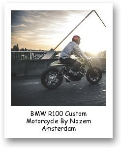 BMW R100 Custom Motorcycle By Nozem Amsterdam