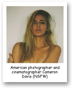 American photographer and cinematographer Cameron Davis