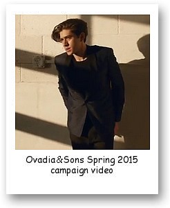 Ovadia & Sons Spring 2015 campaign video