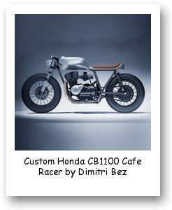 Custom Honda CB1100 Cafe Racer by Dimitri Bez