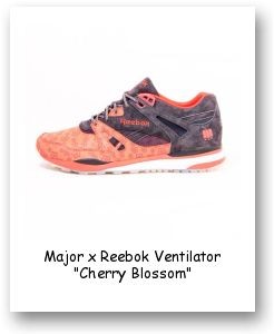 Major x Reebok Ventilator "Cherry Blossom"