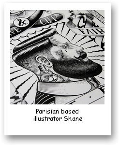 Parisian based illustrator Shane
