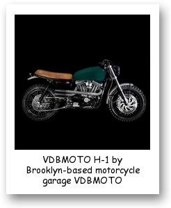 VDBMOTO H-1 by Brooklyn-based motorcycle garage VDBMOTO