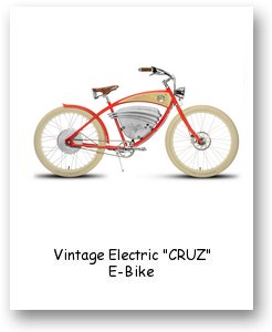 Vintage Electric "CRUZ" E-Bike