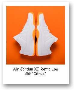 Air Jordan XI Retro Low GG "Citrus"