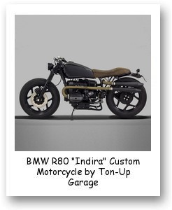 BMW R80 "Indira" Custom Motorcycle by Ton-Up Garage