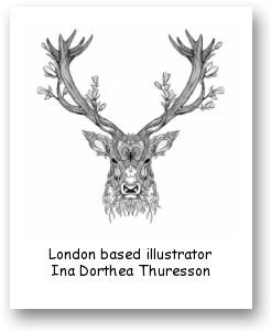 London based illustrator Ina Dorthea Thuresson