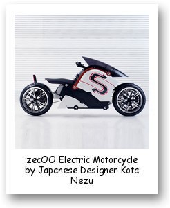 zecOO Electric Motorcycle by Japanese Designer Kota Nezu