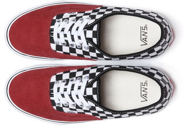 Supreme x Vans Authentic Checkered Corduroy - Available 