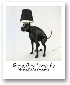 Good Boy Lamp by Whatshisname
