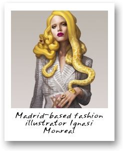 Madrid-based fashion illustrator Ignasi Monreal 