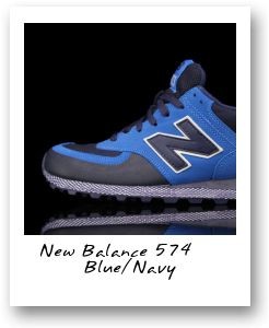 New Balance 574 Blue/Navy