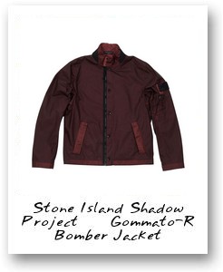 Stone Island Shadow Project Gommato-R Bomber Jacket