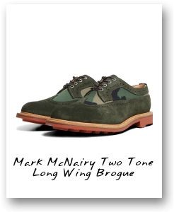 Mark McNairy Two Tone Long Wing Brogue