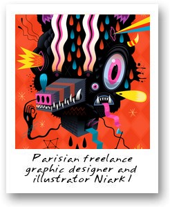 Parisian freelance graphic designer and illustrator Niark1