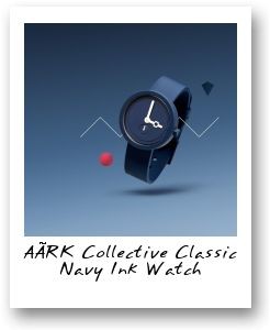 AÃRK Collective Classic Navy Ink Watch