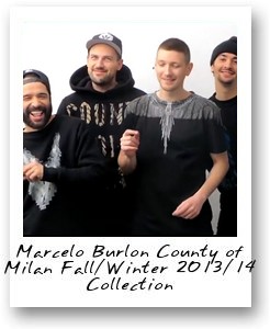 Marcelo Burlon County of Milan Fall/Winter 2013/14 Collection