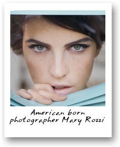 American born photographer Mary Rozzi
