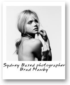 Sydney Based photographer Brad Mawby