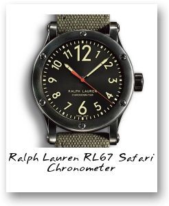 Ralph Lauren RL67 Safari Chronometer