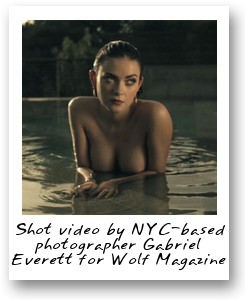 Shot video by NYC-based photographer Gabriel Everett for Wolf Magazine