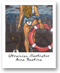 Ukrainian illustrator Anna Savkina
