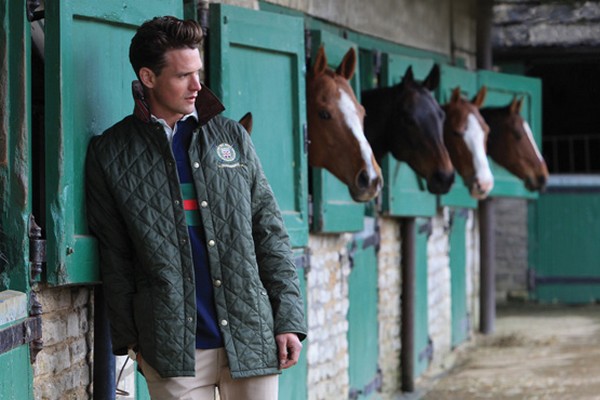 Barbour polo club on sale jacket