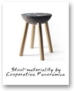 Stool-materiality by Cooperativa Panoramica