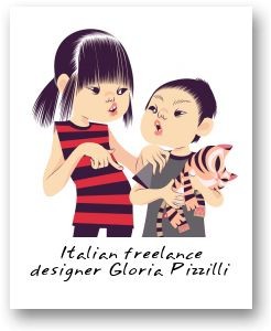 Italian freelance designer Gloria Pizzilli