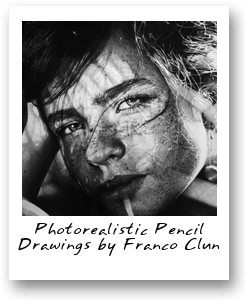 Photorealistic Pencil Drawings by Franco Clun