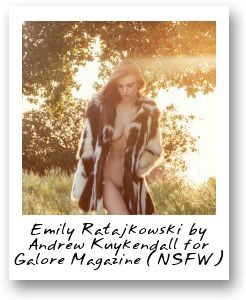 Emily Ratajkowski by Andrew Kuykendall for Galore Magazine