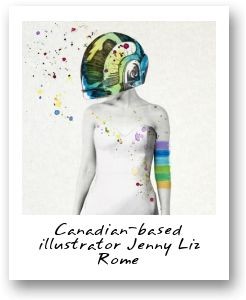 Canadian-based illustrator Jenny Liz Rome