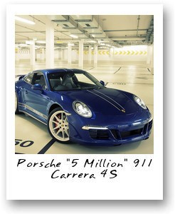 Porsche '5 Million' 911 Carrera 4S