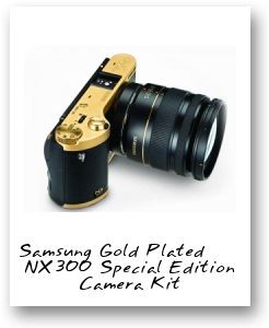 Samsung NX300 Gold Special Edition