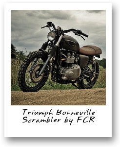 Triumph Bonneville Scrambler by FCR