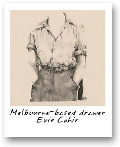 Melbourne-based drawer Evie Cahir