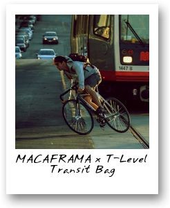 MACAFRAMA x T-Level Transit Bag