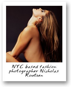 NYC based fashion photographer Nicholas Routzen
