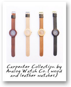 Carpenter Collection by Analog Watch Co