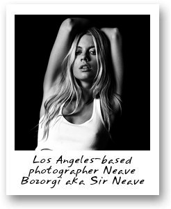 Los Angeles-based photographer Neave Bozorgi aka Sir Neave
