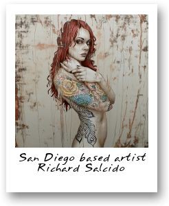 San Diego based artist Richard Salcido