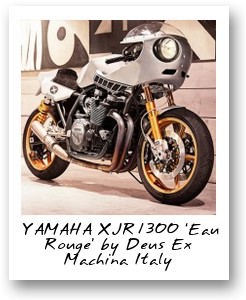 YAMAHA XJR1300 ‘Eau Rouge’ by Deus Ex Machina Italy