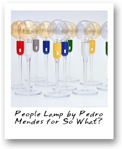 People Lamp by Pedro Mendes for So What?