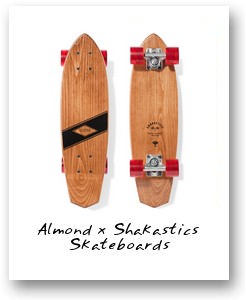 Almond x Shakastics Skateboards