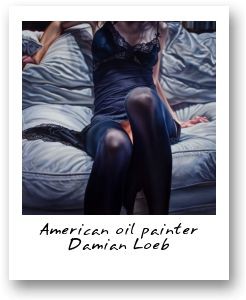 American oil painter Damian Loeb