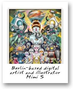 Berlin-based digital artist and illustrator Mimi S