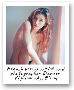 French visual artist and photographer Damien Vignaux aka Elroy